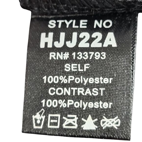 NEW POL Small Black Sheer Lace Lingerie Cover-Up / Robe / Wrap Tassel Embroidery - Picture 15 of 16